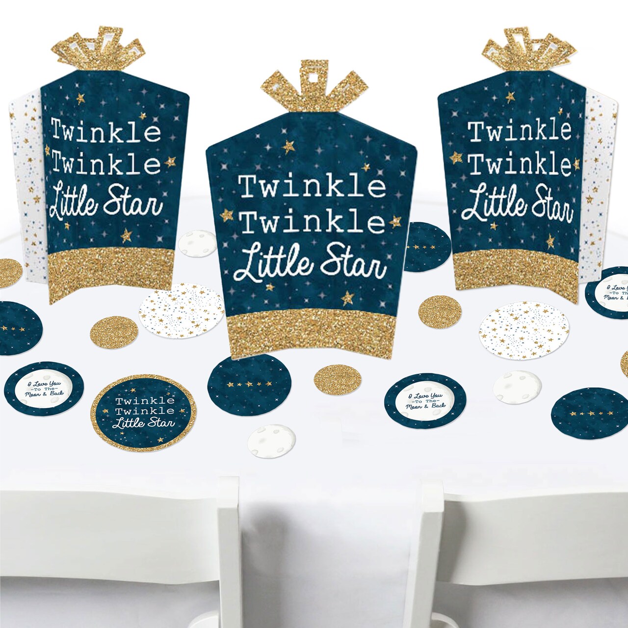 Twinkle twinkle little star baby 2024 shower centerpieces